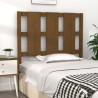 Tête de lit Marron miel 105,5x4x100 cm Bois massif de pin 