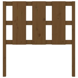 Tête de lit Marron miel 105,5x4x100 cm Bois massif de pin 