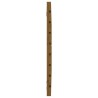Tête de lit murale Marron miel 106x3x63 cm Bois massif de pin 