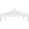 Toit de tente de réception 4,5x3 m Blanc 270 g/m² 