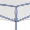 Toit de tente de réception 4,5x3 m Blanc 270 g/m² 
