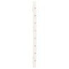 Tête de lit murale Blanc 106x3x63 cm Bois massif de pin 