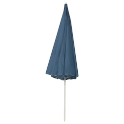 Parasol de plage bleu 300 cm 