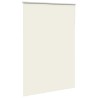 Store enrouleur occultant blanc cassé 155x210 cm largeur tissu 