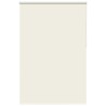 Store enrouleur occultant blanc cassé 150x230 cm largeur tissu 