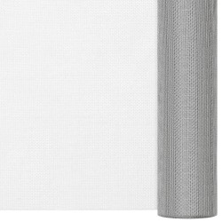 Écran en treillis Acier inoxydable 112x500 cm Argenté 