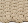 Tapis rectangulaire Naturel 80x160 cm Coton 