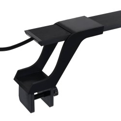 Lampe à LED d'aquarium avec pinces 90-105 cm Bleu et blanc 