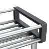 Chariot de rangement 59x20x75 cm aluminium 