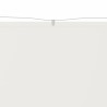 Auvent vertical Blanc 100x600 cm Tissu oxford 