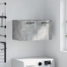 Armoire murale Gris béton 60x36,5x35 cm Bois d'ingénierie 