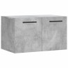 Armoire murale Gris béton 60x36,5x35 cm Bois d'ingénierie 