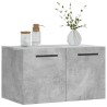 Armoire murale Gris béton 60x36,5x35 cm Bois d'ingénierie 