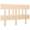 Tête de lit 183,5x3x81 cm Bois massif de pin 