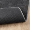 Tapis OVIEDO à poils courts anthracite 80x250 cm 