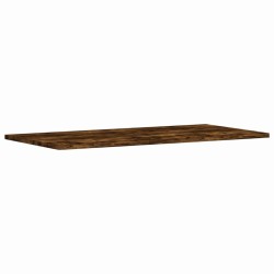 Étagères murales 4 pcs chêne fumé 80x40x1,5cm bois d'ingénierie 