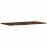 Étagères murales 4 pcs chêne fumé 80x40x1,5cm bois d'ingénierie 
