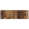 Ensemble de meuble TV mural 4 pcs vieux bois bois d'ingénierie 
