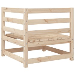 Salon de jardin 4 pcs bois massif de pin 