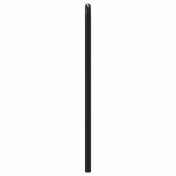 Tête de lit chêne sonoma 120 cm acier et bois d'ingénierie 