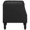 Fauteuil Noir Cuir véritable 