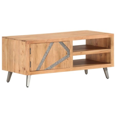 Table basse 90x45x40 cm Bois d'acacia massif 