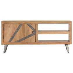 Table basse 90x45x40 cm Bois d'acacia massif 
