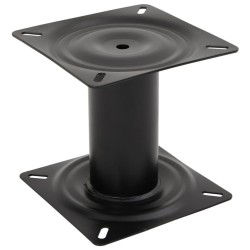 Sièges de bateau lot de 2 avec piédestal pivotant à 360° 