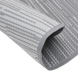 Tapis d'extérieur ARAKIL gris Ø200 cm PP 