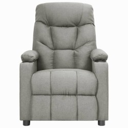 Fauteuil Gris clair Tissu 