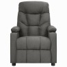 Fauteuil Gris foncé Tissu 