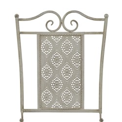 Mobilier de bistro 3 pcs Acier Gris 