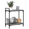 Chariot de cuisine sonoma gris 60,5x31x72,5cm bois d'ingénierie 