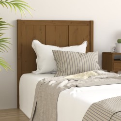 Tête de lit Marron miel 95,5x4x100 cm Bois massif de pin 