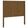 Tête de lit Marron miel 95,5x4x100 cm Bois massif de pin 