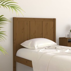 Tête de lit Marron miel 95,5x4x100 cm Bois massif de pin 