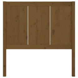 Tête de lit Marron miel 95,5x4x100 cm Bois massif de pin 