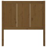 Tête de lit Marron miel 95,5x4x100 cm Bois massif de pin 