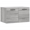 Armoire murale Sonoma gris 60x36,5x35 cm Bois d'ingénierie 