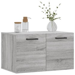 Armoire murale Sonoma gris 60x36,5x35 cm Bois d'ingénierie 