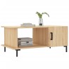 Table basse chêne sonoma 90x50x40 cm bois d'ingénierie 