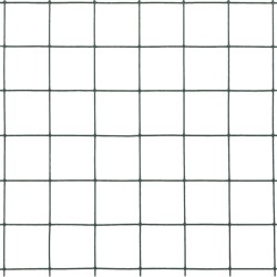Grillage Acier avec revêtement en PVC 10x1,5 m vert 