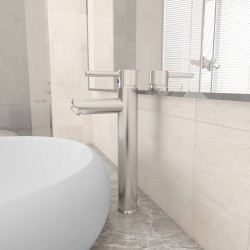 Mitigeur de salle de bain Nickel 12x30 cm 