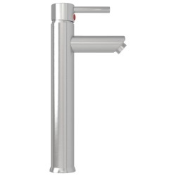 Mitigeur de salle de bain Nickel 12x30 cm 