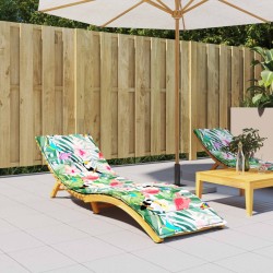 Coussin de chaise longue multicolore tissu oxford 