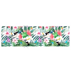 Coussin de chaise longue multicolore tissu oxford 