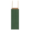 Sacs en papier Bags pcs avec poignées vert 18x8x22 cm 