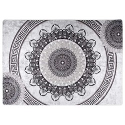 Tapis lavable multicolore 150x230 cm antidérapant 