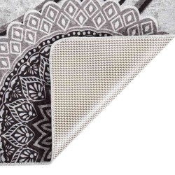 Tapis lavable multicolore 150x230 cm antidérapant 