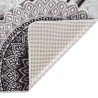 Tapis lavable multicolore 150x230 cm antidérapant 